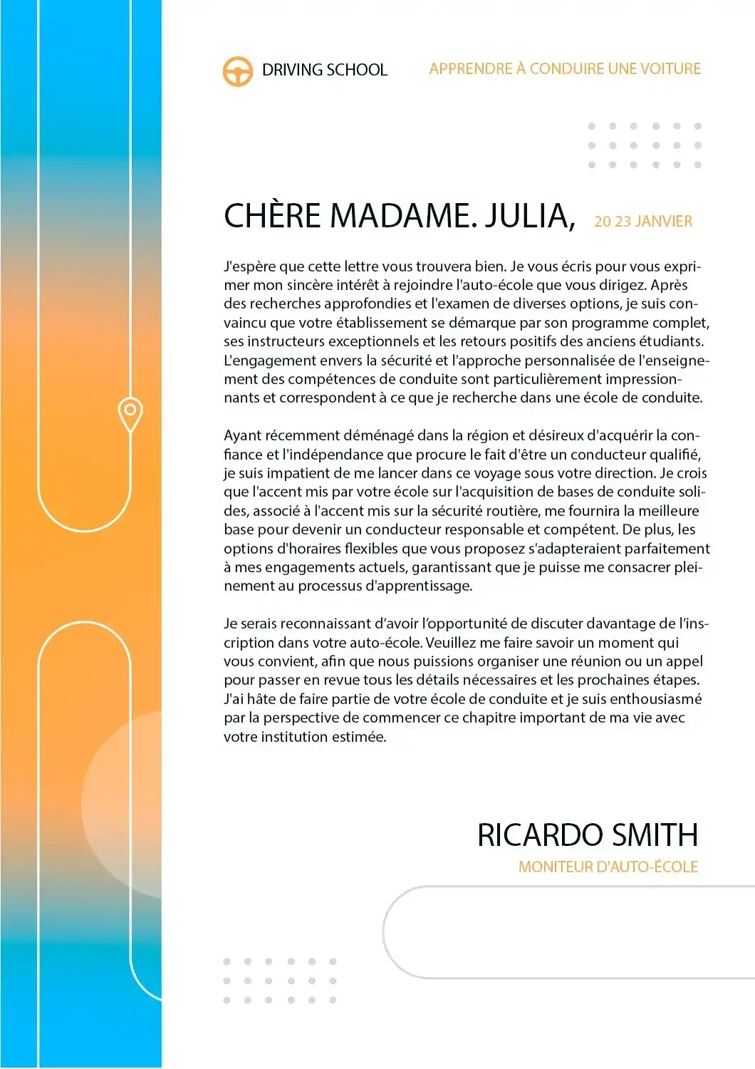 PDF translation example, English > French — translated French