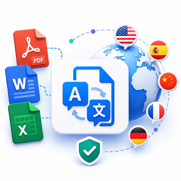DocTranslator translation interface