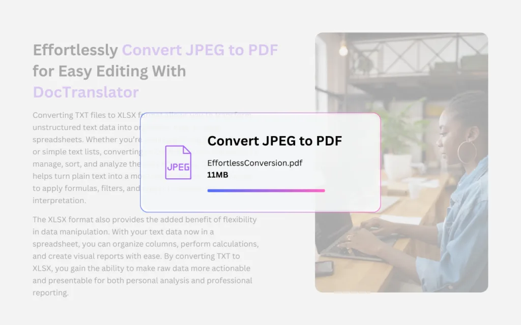JPEG to PDF converter logo