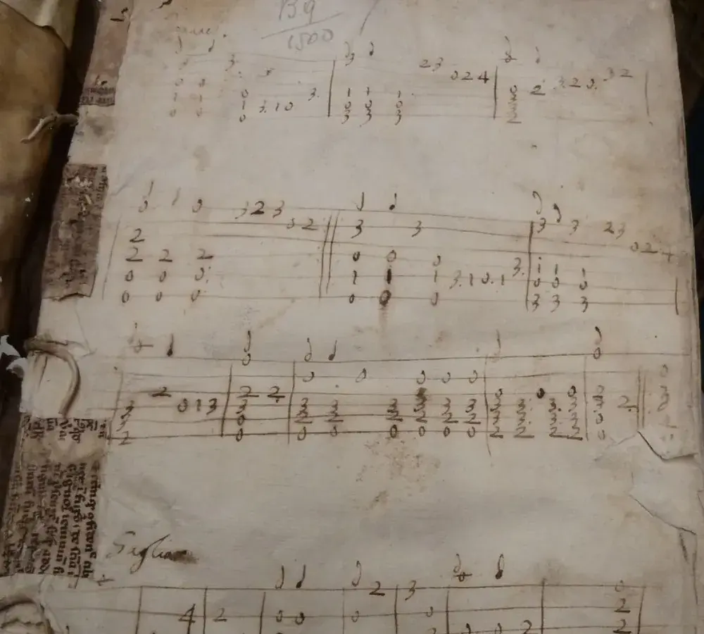 Historical document from southern Africa representing Zulu, a Bantu language with unique click consonants